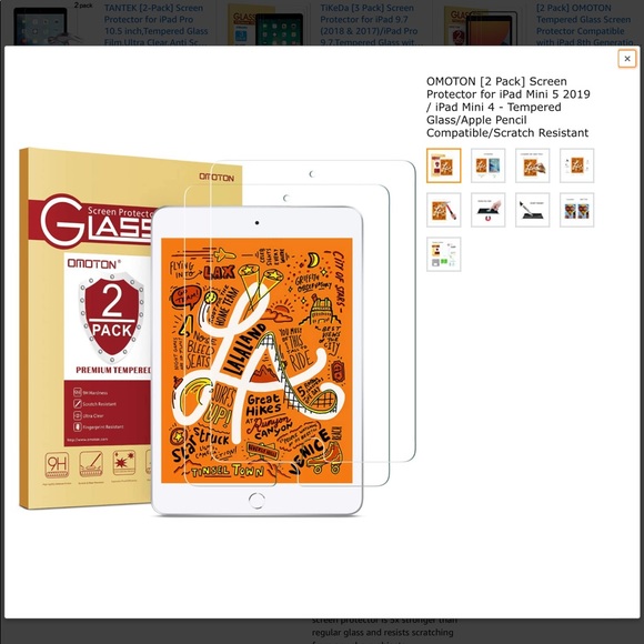 COPY - 2 Pack Premium Tempered Glass screen Prote… - Picture 3 of 3